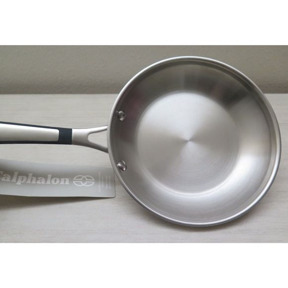 Calphalon 1388 8" Frying Pan & 1390 10" Tri-Ply Stainless Steel Frying Pan Set - Picture 11 of 14